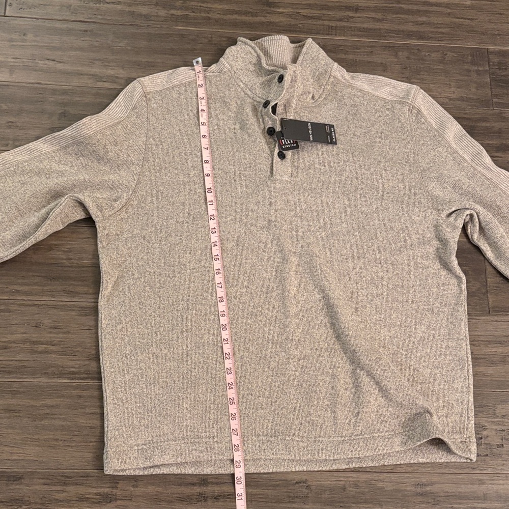Van Heusen Men's beige Sweater - Picture 9 of 9